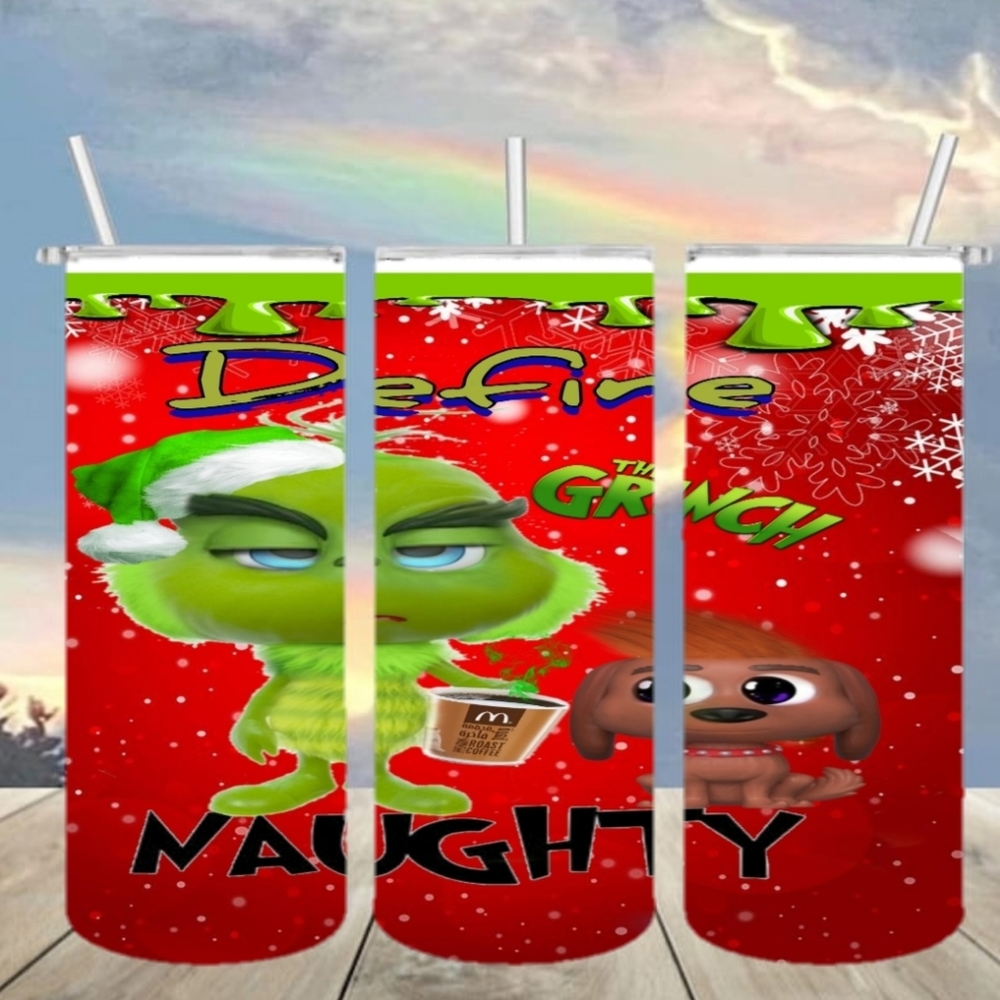 Grinch tumbler